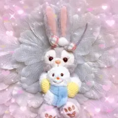 ステラルーぬいぐるみストラップ ダッフィー＆フレンズのウィンターホリデー2019