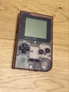 【日本製】GAME BOY pocket MGB-001 クリアパープル レア
