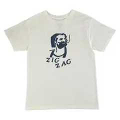 TENDERLOIN テンダーロイン ZIGZAG ジグザグ Tシャツ ホワイト