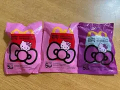 マクドナルド ハッピーセット◆ハローキティ 50周年◆3個セット①