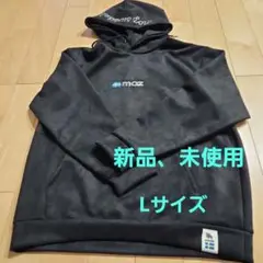 moz ブラック フードパーカー