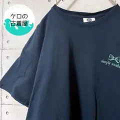 シンプリーサザン US古着 バックプリント Tシャツ L イカリ