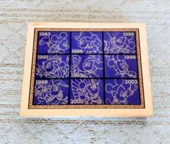 東京ディズニーランド 20周年記念 木製ボックス キーホルダーのおまけ付