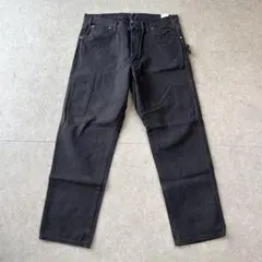 新品 定価15000円＋税 FAT DEXTER ブラック デニム パンツ - メルカリ
