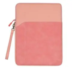 タブレットケース iPad 保護カバー 小物ケース スマホ収納 Lサイズ ピンク