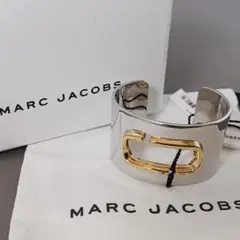 686/新品/MARC JACOBS/バングル/ブレスレット/シルバー/大ぶり