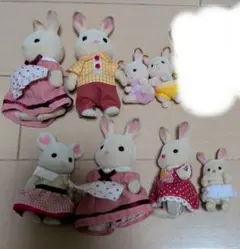 シルバニアファミリー ウサギ人形セット