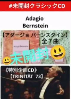♦#希少盤♦ 『未開封！ アダージョ・バーンスタイン』《特別企画CD》のサムネイル