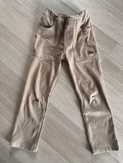 クレードスコープ　kladskap 長ズボン　パンツ　120 ベージュ　恐竜