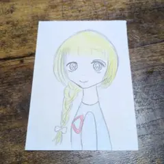 手描きイラスト　アナログイラスト