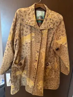 伊太利屋⭐︎ヒョウ柄レオパードプリントコート フリーサイズ