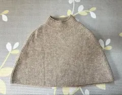 ZARA　ザラ　ニットケープコート　S ZARA】ニットケープコートを羽織って銀座の隠れ家スペインバルへ | 華