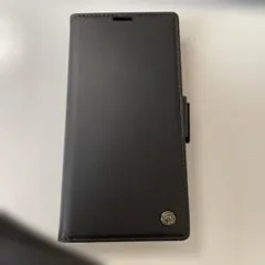 訳あり　格安　スマホ　Android Caseme 手帳型ケース 黒
