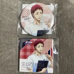 黒子のバスケ 赤司征十郎 黒子の夏練 in J-WORLD 缶バッジ スクエア