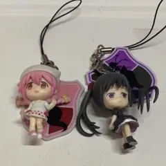 魔法少女まどか☆マギカ 鹿目まどか 暁美ほむら 一番くじ キーホルダー セット