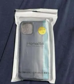 HanaRo iPhone14 手帳型ケース　ネイビ一× ターコイズ　ベルトなし