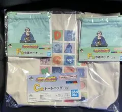 一番くじ　ドラゴンボール　 C賞 トートバッグ　F賞巾着×2