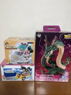 一番くじ　ドラゴンボール　神龍　悟飯ビーデル　セット