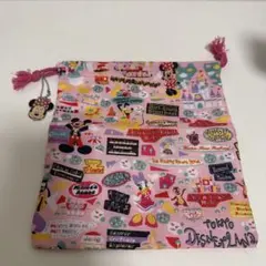 東京ディズニーランド キャラクター巾着