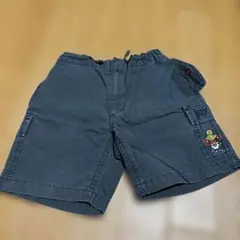 ヒステリックミニ　カーゴショーツ ダークグレー 95cm