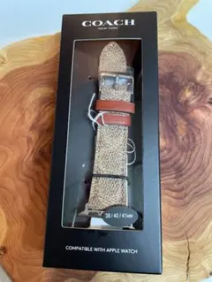 COACH コーチ アップルウォッチ　バンド 38 40 41mm ブラウン