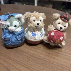 ダッフィー、ジェラトーニぬいぐるみ