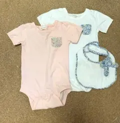 センスオブワンダー　ロンパース２枚セット