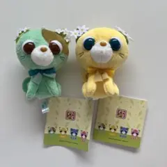 お茶犬 お茶猫 マスコット ぬいぐるみ ソー ミン