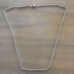R*K様 925スターリングシルバー チェーンネックレス