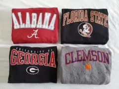 【４枚セット】NCAA カレッジフットボール パーカー スウェット