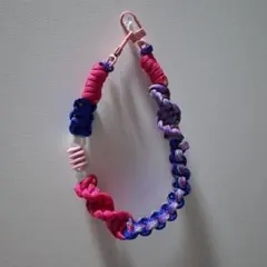 ＃44♡パラコードスマホストラップ