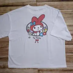 新品 未使用 サンリオ マイメロディ 半袖 Tシャツ レディース М 白のサムネイル