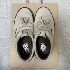 VANS グレー スエード カジュアルシューズ