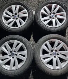 Subaru アウトバックbs9純正 17インチ シルバー ホイール 5スポーク