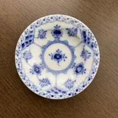 ロイヤルコペンハーゲン 3枚 ブルーフラワー カーブ プレート 小皿 豆