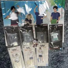 一番くじ　ハイキュー‼︎ 〜全国への道〜 E〜H賞の9点セット