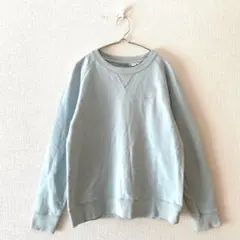 ☆【ナイキ】トレーナー 刺繍ロゴ ラグランスリーブ クルーネック 長袖 M