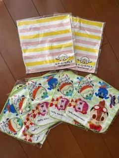 未使用品　鈴鹿サーキット キャラクタータオル 5枚セット&おまけ