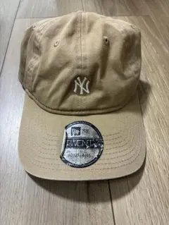 NEW ERA 9TWENTY ニューヨークヤンキース キャップ ベージュ
