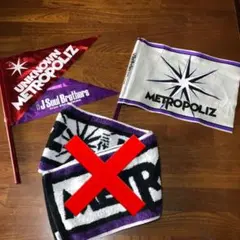 UNKNOWN METROPOLIZ フラッグ