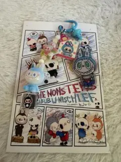 ラブブ キャラクター ストラップ