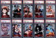 PSA10連番】ONE PIECEフィルムレッドコンプリート12枚PSA91枚 - メルカリ