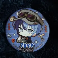 プロセカ　青柳冬弥　セカライ5th　ミニキャラマット缶バッジ