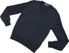 美品 90s ポロ ラルフローレン ポニー刺繍 Vネック ニット セーター 薄手