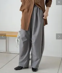 ◾️omekashi◾️カーブイージーパンツ