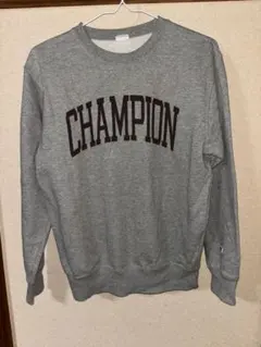 Champion ロゴトレーナー グレー Lサイズ メンズ レディースのサムネイル