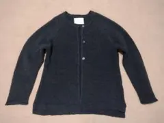 ZARA カーディガン　黒　ブラック　128cm　かぎ編み　フォーマル