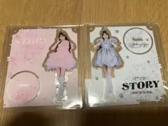 フルーツジッパー　櫻井優衣　シルバーフラワー　アイドルofアイドル　アクスタ2種