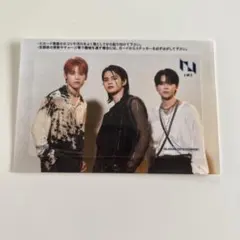 INI Awakening 店舗特典 ICカードステッカー 木村 藤牧 松田