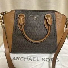 MICHAEL KORS ショルダーバッグ ブラウン　マイケルコース